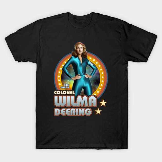 Colonel Wilma Deering T-Shirt by Trazzo